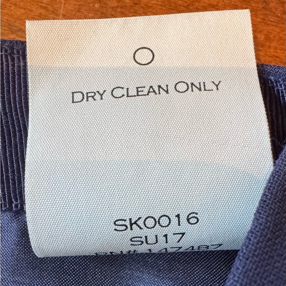 Draper James Nassau Navy ‘Margaret’ Skirt- Size 6 - Picture 8 of 9